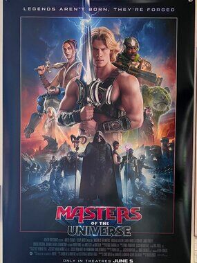 MASTERS OF THE UNIVERSE (2026) - ORIGINAL SINGLE SIDED MOVIE POSTER